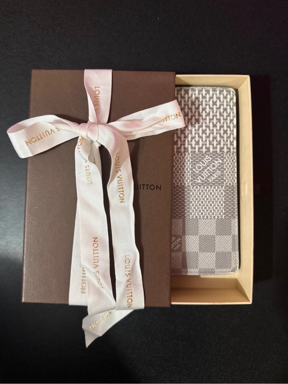 Louis Vuitton Japanese Damier 3D Graphite wallet